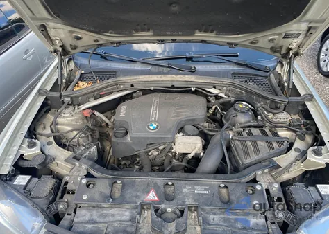 2014 BMW X3 xDrive28I из США, поврежденный, VIN 5UXWX9C51E0D29140